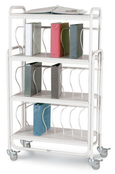 Rolling Ring Binder Cart - 724
